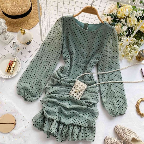 summer sleeve around the thin neck plied beige/black/green/red mini dress dumplings spring, Black;gray
summer sleeve around the thin neck plied beige/black/green/red mini dress dumplings spring, Black;gray