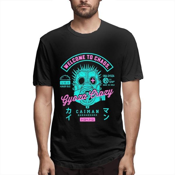 men's t-shirts goth dorohedoro welcome to chaos crazy tees short sleeve crew neck t-shirt 100% cotton unique clothing, White;black
men's t-shirts goth dorohedoro welcome to chaos crazy tees short sleeve crew neck t-shirt 100% cotton unique clothing, White;black
