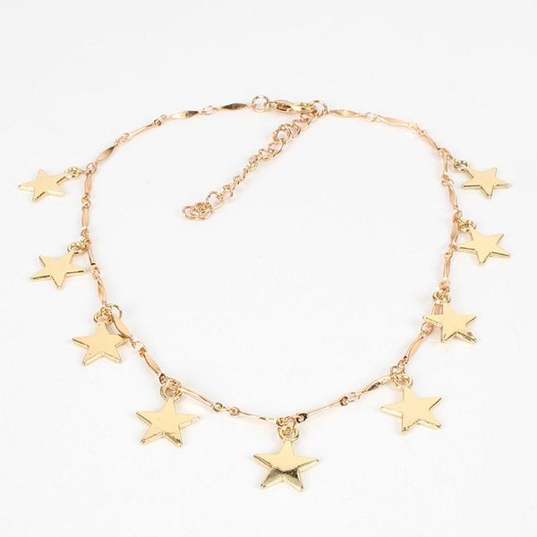 vintage hook star necklace chains pendant high-quality gold plated collar set jewelry for women girl friend gift, Silver
vintage hook star necklace chains pendant high-quality gold plated collar set jewelry for women girl friend gift, Silver
