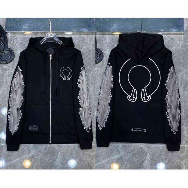 classic brand ch quality hoodie luxury zipper autumn winter sweatshirts designer fashion men sweater horseshoe phantom cross print hooded wo, Black
classic brand ch quality hoodie luxury zipper autumn winter sweatshirts designer fashion men sweater horseshoe phantom cross print hooded wo, Black