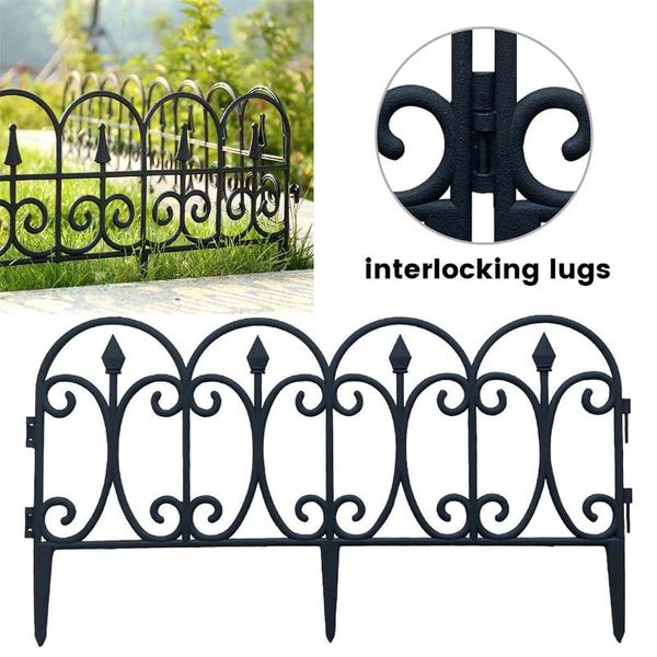 fencing, trellis & gates 5pcs garden fence plastic inserted in the ground border edging decoration wedding decorative
fencing, trellis & gates 5pcs garden fence plastic inserted in the ground border edging decoration wedding decorative