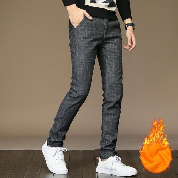 brand 2021 winter men's warm casual pants fashion business slim elastic fleece thick plus size 28-38, Black
brand 2021 winter men's warm casual pants fashion business slim elastic fleece thick plus size 28-38, Black