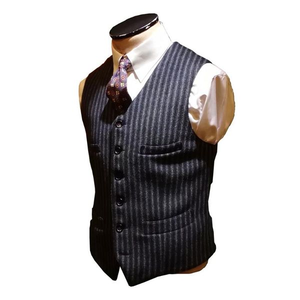 men's vests blazer stripe tweed vest sleeveless jacket groom's tight wedding waistcoat latest designer gilet retro casual cosplay, Black;white
men's vests blazer stripe tweed vest sleeveless jacket groom's tight wedding waistcoat latest designer gilet retro casual cosplay, Black;white