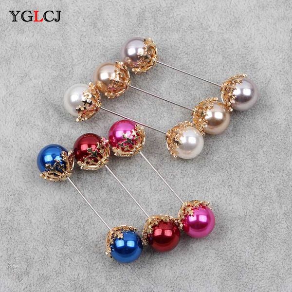 double pearl brooch snowflake bow decoration accessories enamel needle brooch silk scarf buckle pure copper fittings, Gray
double pearl brooch snowflake bow decoration accessories enamel needle brooch silk scarf buckle pure copper fittings, Gray