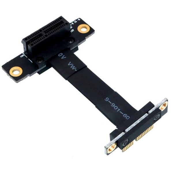 riser cable dual 90 degree right angle pcie 3.0 to extension 8gbps pci express 1x card computer cables & connectors
riser cable dual 90 degree right angle pcie 3.0 to extension 8gbps pci express 1x card computer cables & connectors