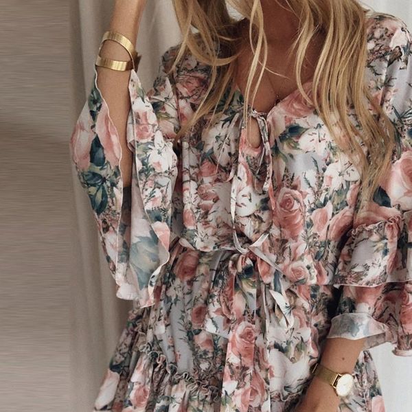 h40 boho floral mini swing womens skirts dress summer holiday ruffle frill sundress bohemian dresses for women vestido, Black
h40 boho floral mini swing womens skirts dress summer holiday ruffle frill sundress bohemian dresses for women vestido, Black