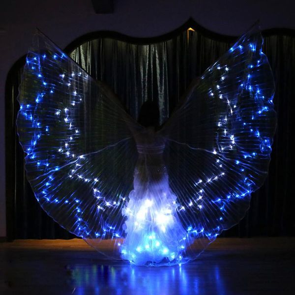 party decoration dodecagonal performance prop women dance accessories light up wing costume wings girls led belly 36 colors
party decoration dodecagonal performance prop women dance accessories light up wing costume wings girls led belly 36 colors