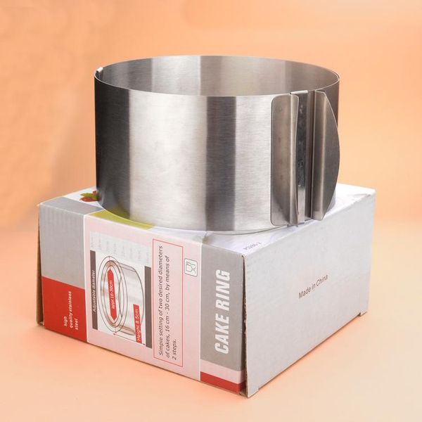 cake tools stainless steel mousse ring adjustable 6-12 inch thousand-layer mold edge diy baking
cake tools stainless steel mousse ring adjustable 6-12 inch thousand-layer mold edge diy baking