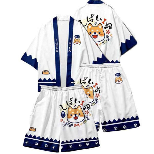 ethnic clothing kimono + casual shorts two-piece suit cute shiba inu 3d printed haori yukata summer breathable men sets dogecoin, Red
ethnic clothing kimono + casual shorts two-piece suit cute shiba inu 3d printed haori yukata summer breathable men sets dogecoin, Red