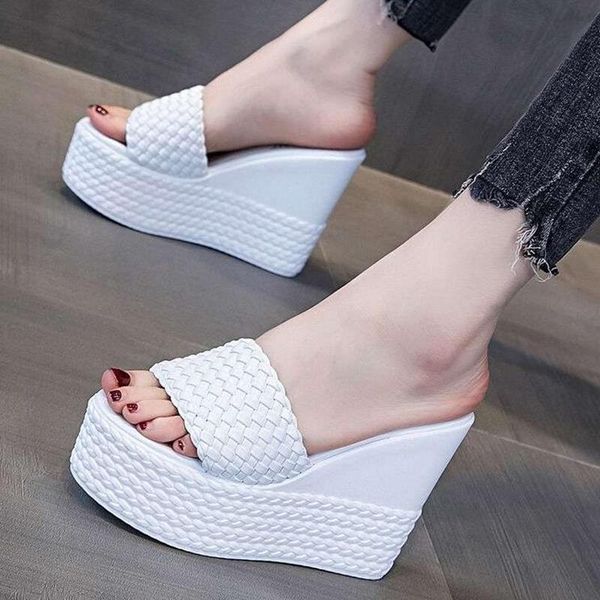 slippers women casual ladies high heels summer platform woman peep toe wedges fashion female beach shoes zapatos de mujer, Black
slippers women casual ladies high heels summer platform woman peep toe wedges fashion female beach shoes zapatos de mujer, Black