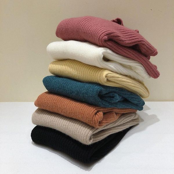 women's sweaters fdfklak 7 colors women knitted turtleneck sweater 2021 fall casual slim pullover womens long sleeve elasticity, White;black
women's sweaters fdfklak 7 colors women knitted turtleneck sweater 2021 fall casual slim pullover womens long sleeve elasticity, White;black