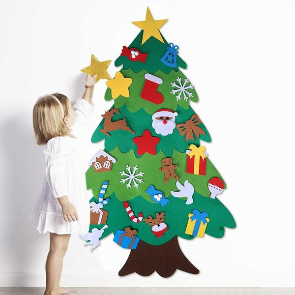 felt christmas tree wall decoration home year baby room decor ornaments santa claus xmas kids diy craft toys gifts party
felt christmas tree wall decoration home year baby room decor ornaments santa claus xmas kids diy craft toys gifts party