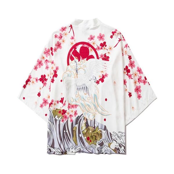 kimonos cardigan men yukata women japanese traditional fashion harajuku beach loose thin shirt sun-protective casual coat, Red
kimonos cardigan men yukata women japanese traditional fashion harajuku beach loose thin shirt sun-protective casual coat, Red