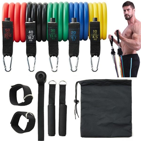 resistance bands 150lbs elastic tube set full body workout portable strength exercises pull ropes gym expander fitness equipment
resistance bands 150lbs elastic tube set full body workout portable strength exercises pull ropes gym expander fitness equipment