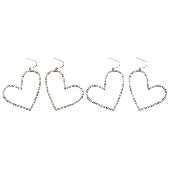 big heart drop earrings for women fashion shiny dangle jewelry gifts hoop & huggie, Golden;silver
big heart drop earrings for women fashion shiny dangle jewelry gifts hoop & huggie, Golden;silver