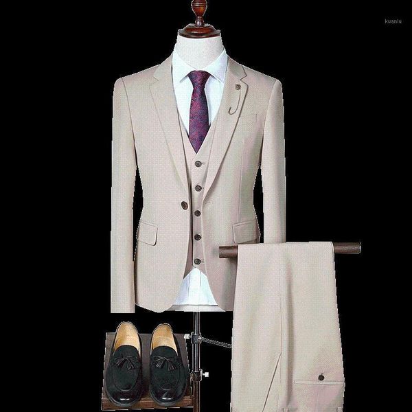 (jacket+pants+vest) high-end custom business suit three-piece men's slim tuxedo wedding prom dress plus size 4xl suits & blazers, White;black
(jacket+pants+vest) high-end custom business suit three-piece men's slim tuxedo wedding prom dress plus size 4xl suits & blazers, White;black