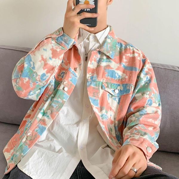 men's jacket 2021 autumn slim pure color jeans loose casual personality youth wear jackets, Black;brown
men's jacket 2021 autumn slim pure color jeans loose casual personality youth wear jackets, Black;brown