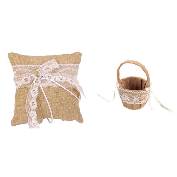 other garden supplies ceremony hessian burlap and lace flower girl basket & ring pillow vintage national
other garden supplies ceremony hessian burlap and lace flower girl basket & ring pillow vintage national