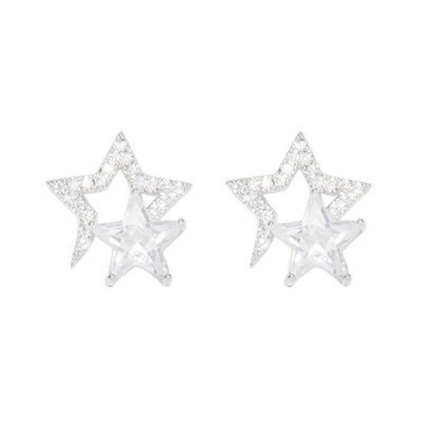 karopel simple silver color stud earrings for women micro-inlaid star zircon 2021, Golden;silver
karopel simple silver color stud earrings for women micro-inlaid star zircon 2021, Golden;silver