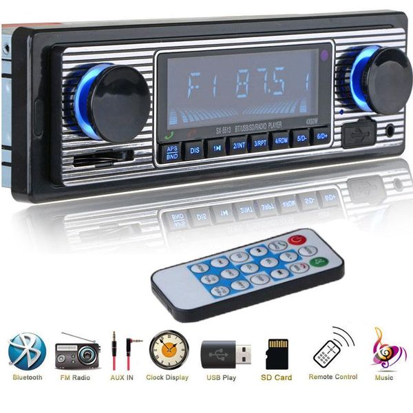 radio wireless car 1 din bluetooth retro mp3 multimedia player aux usb fm play vintage stereo audio with remote control
radio wireless car 1 din bluetooth retro mp3 multimedia player aux usb fm play vintage stereo audio with remote control