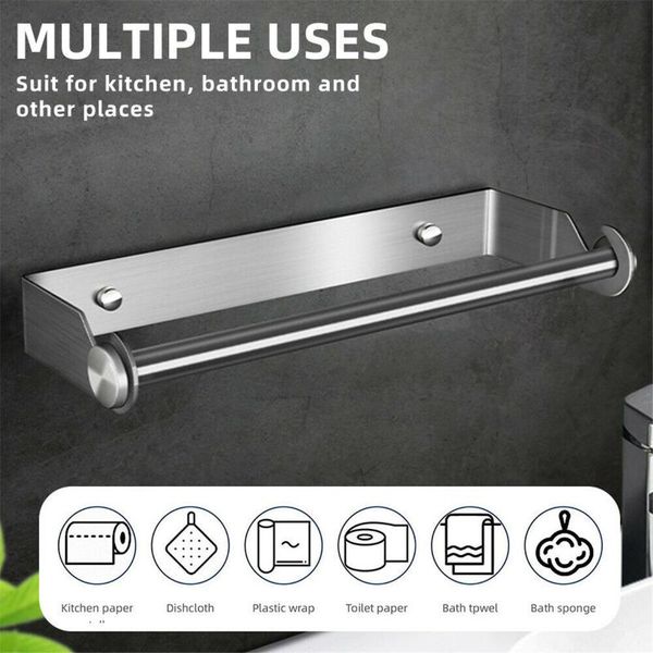 toilet paper holders 33cm towel holder wall mounted stainless steel roll racks hanging shelf for kitchen living room
toilet paper holders 33cm towel holder wall mounted stainless steel roll racks hanging shelf for kitchen living room