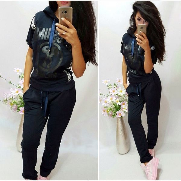 women's tracksuits european and american spring autumn clothing sports leisure suits printed loose two-piece n8158 62j0, Gray
women's tracksuits european and american spring autumn clothing sports leisure suits printed loose two-piece n8158 62j0, Gray