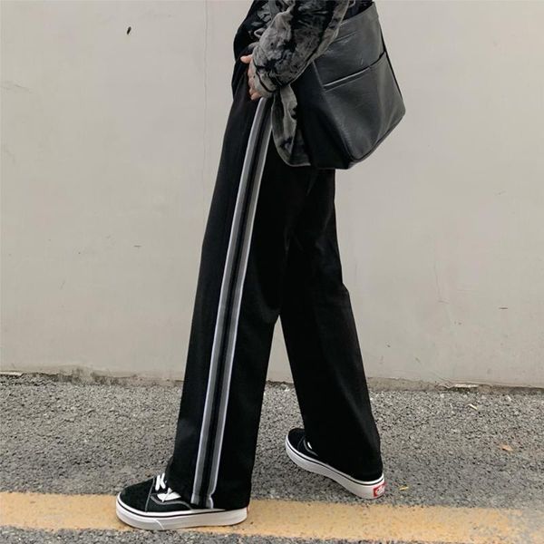 women's pants & capris wide leg for women clothing korean ins high waist loose female spring autumn casual trousers harajuku straight 2, Black;white
women's pants & capris wide leg for women clothing korean ins high waist loose female spring autumn casual trousers harajuku straight 2, Black;white