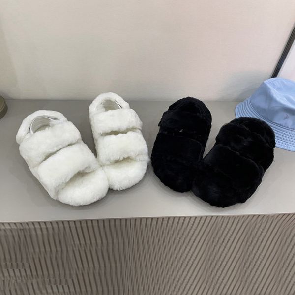 wool shoes desiner woman winter plush slippers sandals indoor e warm fox fur slipper for women slides flip flops with box size 35-45, Black
wool shoes desiner woman winter plush slippers sandals indoor e warm fox fur slipper for women slides flip flops with box size 35-45, Black