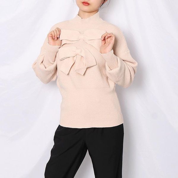 women's sweaters brand design winter women ladies sweet fashion stand-up collar 3d bow knitted pink white pullover sweater 2021 jumper, White;black
women's sweaters brand design winter women ladies sweet fashion stand-up collar 3d bow knitted pink white pullover sweater 2021 jumper, White;black