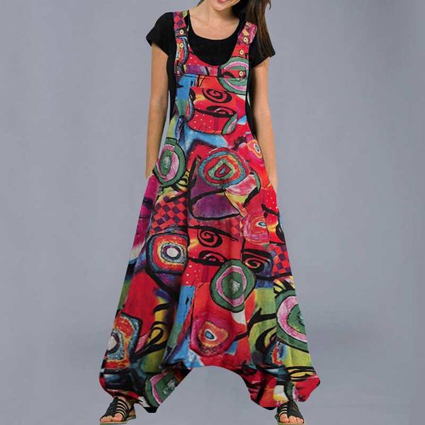overalls for womenjumpsuits vintage s drop crotch floral rompers 2021 vonda female casual harem pants plus size bottoms, Black;white
overalls for womenjumpsuits vintage s drop crotch floral rompers 2021 vonda female casual harem pants plus size bottoms, Black;white