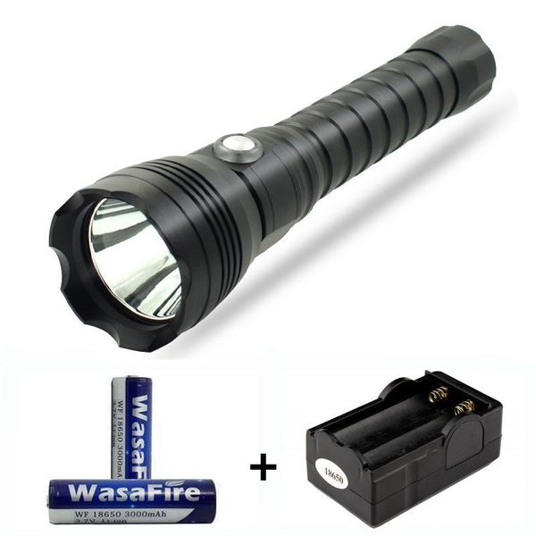 3-mode scuba lantern xhp70 led diving underwater 100m waterproof dive torch with 18650 battery+charger for camping flashlights to torches 
3-mode scuba lantern xhp70 led diving underwater 100m waterproof dive torch with 18650 battery+charger for camping flashlights to torches