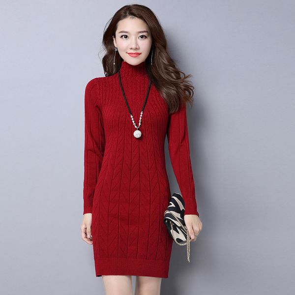2021woman plus size casual mid-length knit sweater solid color bottoming versatile thick sweater slim lady dress autumn winter new, Black;gray
2021woman plus size casual mid-length knit sweater solid color bottoming versatile thick sweater slim lady dress autumn winter new, Black;gray