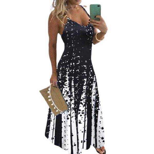 5xl womens dresses plus size women maxi dress summer casual boho printed long sleeveless v neck clothes loose vestidos, Black;gray
5xl womens dresses plus size women maxi dress summer casual boho printed long sleeveless v neck clothes loose vestidos, Black;gray