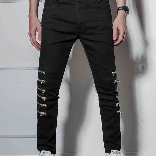 jean european and american high-street tides retro net red hip hop casual male hip-zip thin multi-zip feet strain british jeans tg6l, Blue
jean european and american high-street tides retro net red hip hop casual male hip-zip thin multi-zip feet strain british jeans tg6l, Blue
