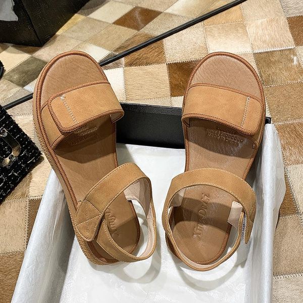 dress shoes women flat sandals fashion platform block heel woman leather ins designers brand ladies beach casual sandal 2021 summer, Black
dress shoes women flat sandals fashion platform block heel woman leather ins designers brand ladies beach casual sandal 2021 summer, Black