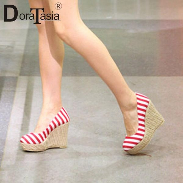 dress shoes doratasia brand design ladies wedges high heels pumps 2021 casual party women fashion mixed colors platform woman, Black
dress shoes doratasia brand design ladies wedges high heels pumps 2021 casual party women fashion mixed colors platform woman, Black