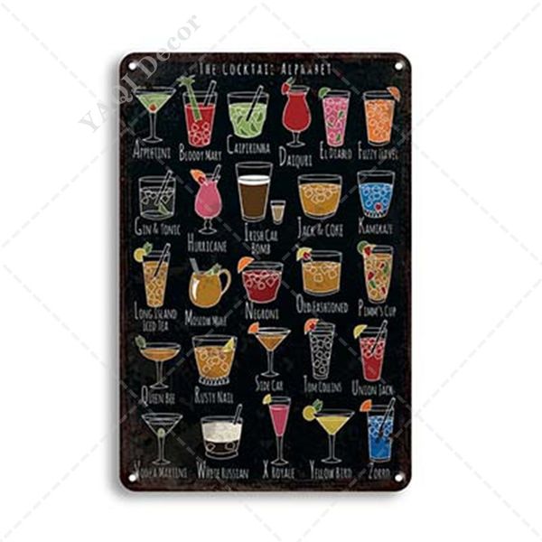 cocktail tin sign retro metal posters iron painting vintage home decor for bar pub club man cave vintage metal sign plaque metala
cocktail tin sign retro metal posters iron painting vintage home decor for bar pub club man cave vintage metal sign plaque metala