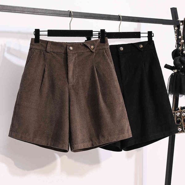 shorts s-5xl big booty corduroy plus size loose high shorts fall winter ladies elastic waist wide leg bermuda, White;black
shorts s-5xl big booty corduroy plus size loose high shorts fall winter ladies elastic waist wide leg bermuda, White;black