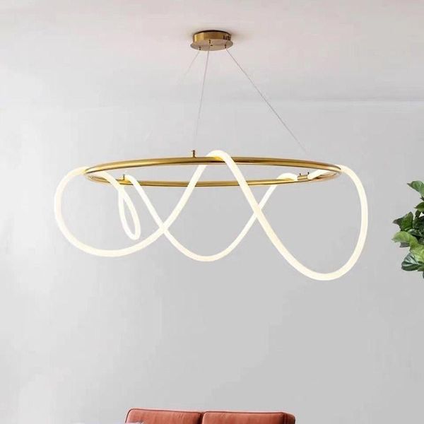 chandeliers led art chandelier, el restaurant living room golden lamp body with 360° luminous soft silicone
chandeliers led art chandelier, el restaurant living room golden lamp body with 360° luminous soft silicone