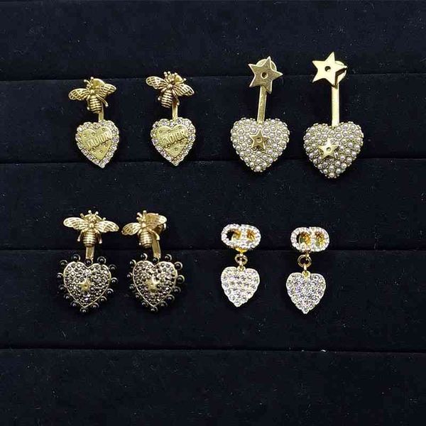 75% off outlet online family earrings female letter pearl bee five pointed star earrings make old net red version, Silver
75% off outlet online family earrings female letter pearl bee five pointed star earrings make old net red version, Silver