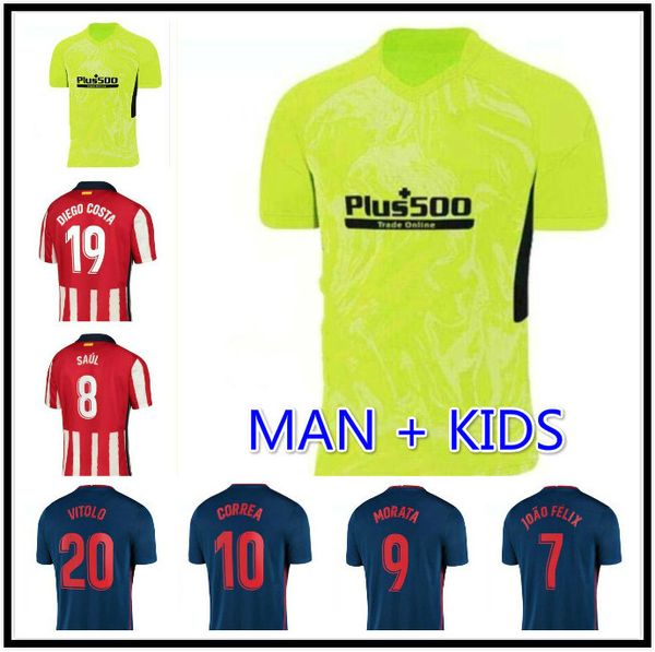20 21 joao felix soccer jersey 2021 m. llorente koke saul godin diego costa camiseta football shirt uniforms men + kids kit, Black;yellow
20 21 joao felix soccer jersey 2021 m. llorente koke saul godin diego costa camiseta football shirt uniforms men + kids kit, Black;yellow