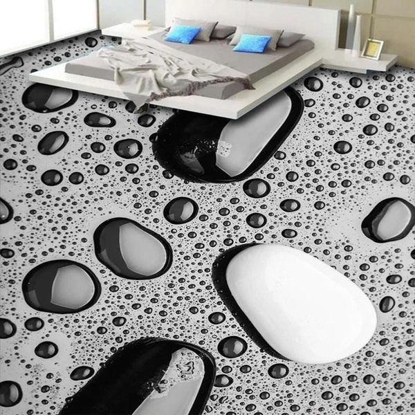 wallpapers custom 3d mural black white cobblestone water droplets floor sticker bathroom corridor tiles self-adhesive wallpaper decor
wallpapers custom 3d mural black white cobblestone water droplets floor sticker bathroom corridor tiles self-adhesive wallpaper decor