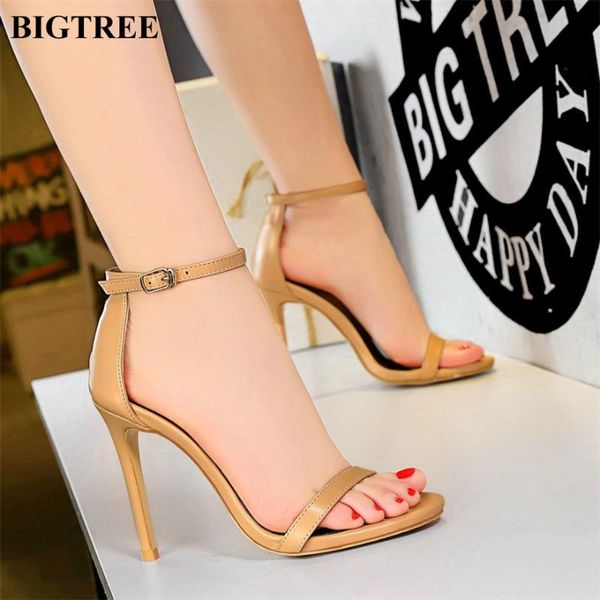 dress shoes women concise leather sandals 10cm summer buckle open toe women's high heel nightclub lady office party, Black
dress shoes women concise leather sandals 10cm summer buckle open toe women's high heel nightclub lady office party, Black
