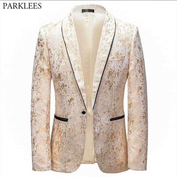 men's suits & blazers luxury golden jacquard tuxedo men shawl collar one button dress mens suit jacket wedding party banquet terno masc, White;black
men's suits & blazers luxury golden jacquard tuxedo men shawl collar one button dress mens suit jacket wedding party banquet terno masc, White;black