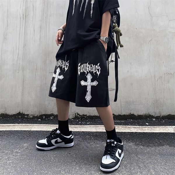 chrome/hearts shorts design of american high street pants small cross cityboy overalls men's dark vintage, White;black
chrome/hearts shorts design of american high street pants small cross cityboy overalls men's dark vintage, White;black