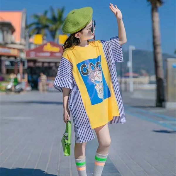 girl dress kids baby clothes 2022 loose spring summer toddler outwear school beach party uniform dresses cotton children clothin, Red;yellow
girl dress kids baby clothes 2022 loose spring summer toddler outwear school beach party uniform dresses cotton children clothin, Red;yellow