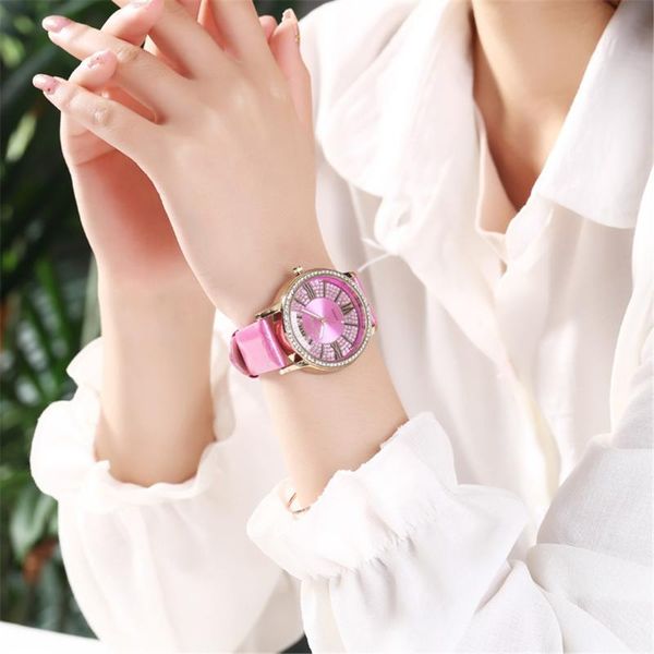 wristwatches leather strap women watch luxury full rhinestone laides brand quartz wristwatch gift clock relogio feminino drop#w, Slivery;brown
wristwatches leather strap women watch luxury full rhinestone laides brand quartz wristwatch gift clock relogio feminino drop#w, Slivery;brown