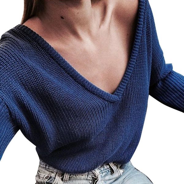 women's sweaters women casual deep v neck knitted sweater jumper long sleeve pullover solid color loose sueter mujer invierno 2021, White;black
women's sweaters women casual deep v neck knitted sweater jumper long sleeve pullover solid color loose sueter mujer invierno 2021, White;black