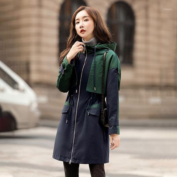 women's trench coats -3xl arrival women fashion lace coat autumn korean thick windbreaker female slim middle-long, Tan;black
women's trench coats -3xl arrival women fashion lace coat autumn korean thick windbreaker female slim middle-long, Tan;black
