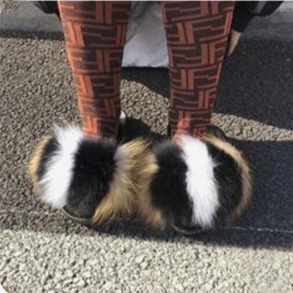 slippers women summer raccoon fur slides ladies big fluffy lovely cute furry brand sandals luxury 1d2z, Black
slippers women summer raccoon fur slides ladies big fluffy lovely cute furry brand sandals luxury 1d2z, Black